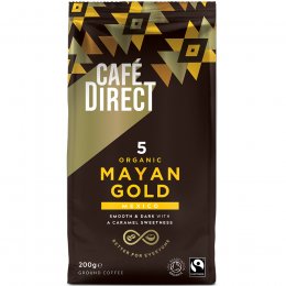 Caf�direct Fairtrade Mayan Gold Organic Roast & Ground Coffee - 200g