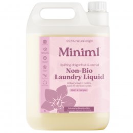 Miniml Non-Bio Laundry Liquid Refill - Uplifting Pink Dragonfruit & Orchid - 5L - 165 Washes