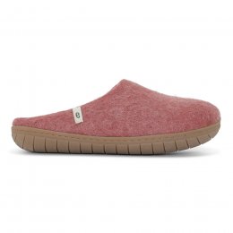Egos Handmade Natural Wool Slippers - Dusty Rose