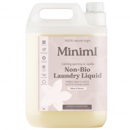 Miniml Non-Bio Laundry Liquid Refill - Calming Jasmine & Vanilla - 5L - 165 Washes