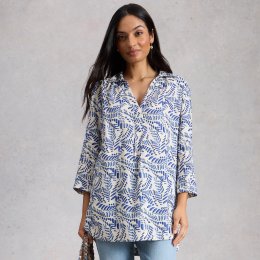 White Stuff Bianka Linen Tunic - Ivory