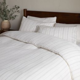 Anta Hemp & Cotton Duvet Cover - Sage Green Double