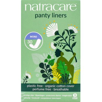 Natracare Organic Cotton Panty Liners - Mini - Pack of 30