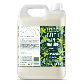 Faith In Nature Seaweed & Citrus Shampoo - 5L