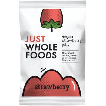 Just Wholefoods Jelly Crystals - Strawberry 85g