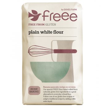 Doves Farm Gluten Free Plain White Flour - 1Kg