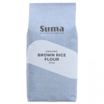 Suma Prepacks - Organic Brown Rice Flour  500g