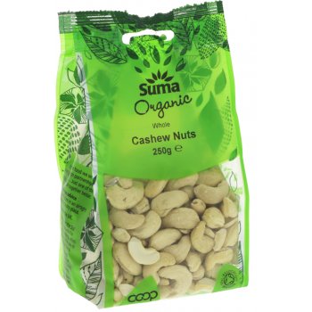 Suma Prepacks - Organic Whole Cashews  250g