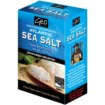 Geo Organics Atlantic Sea Salt Crystals 250g