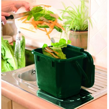 5 Litre Kitchen Compost Caddy