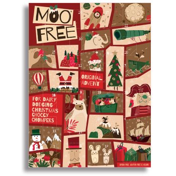Moo Free Dairy Free Milk Chocolate Advent Calendar - 70g