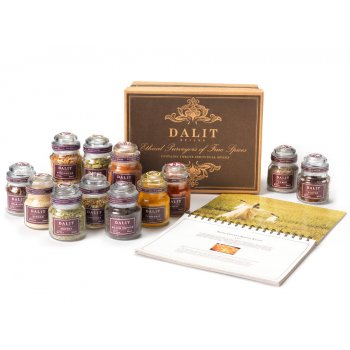 Dalit Spices Gift Set & Recipe Book - 12 Spices