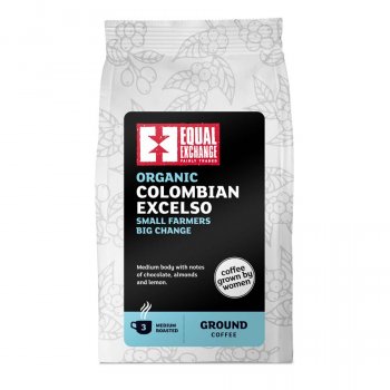 Equal Exchange Organic Colombian Roast & Ground Coffee - 200g