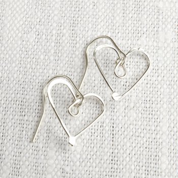 LA Jewellery Recycled Silver Give me Some Honey Earrings