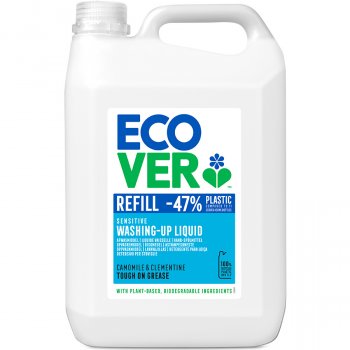 Ecover Washing Up Liquid Refill - Camomile & Clementine - 5L