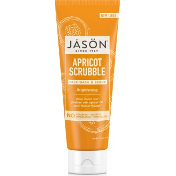 Jason Apricot Brightening Face Wash & Scrub - 128ml