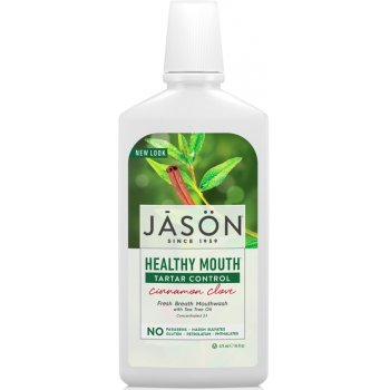 Jason Healthy Antiplaque & Tartar Control Mouthwash - 480ml