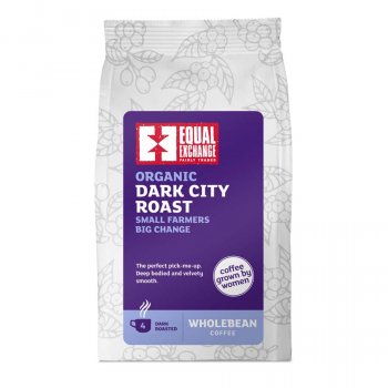 Equal Exchange Dark Roast Organic Coffee Beans 200g