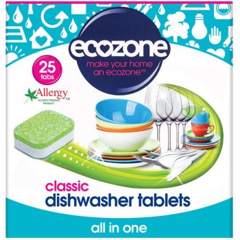 Ecozone Dishwasher Tablets Classic - Pack of 25