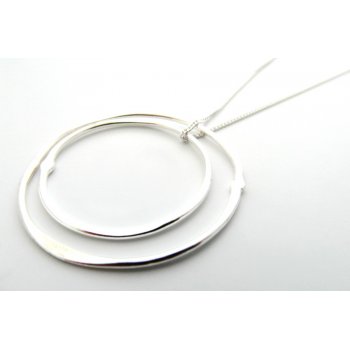 LA Jewellery Recycled Solstice Silver Necklace