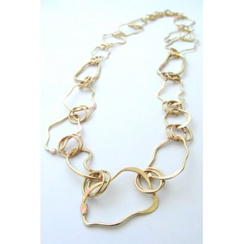 La Jewellery Recycled Bohemian Brass Neck Art