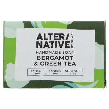 Alternative by Suma Handmade Soap - Bergamot & Green Tea - 95g