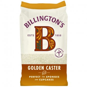 Billingtons Organic Natural Caster Sugar - 500g