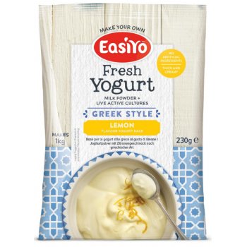 EasiYo Greek Style Lemon Yoghurt - 230g
