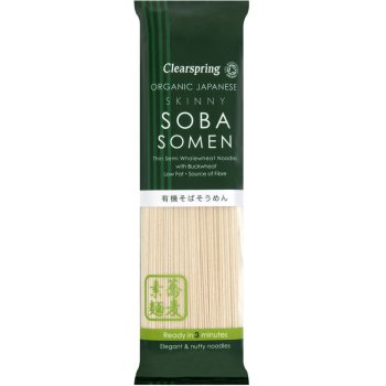 Clearspring Skinny Soba Somen Noodles - 200g