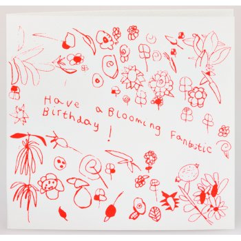 ARTHOUSE Unlimited Charity Blooming Fantastic Birthday Card
