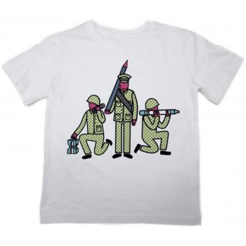 The Fableists Make Art Not War Organic Unisex T-Shirt - White