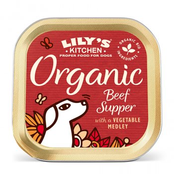 Lilys Kitchen Organic Beef Supper For Dogs - 150g