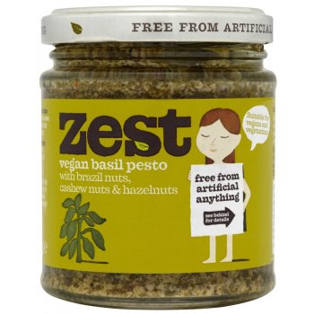 Zest Basil Pesto Suitable For Vegans - 165g