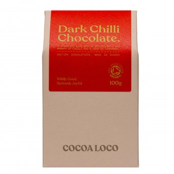 Cocoa Loco Dark Chilli Chocolates - 100g