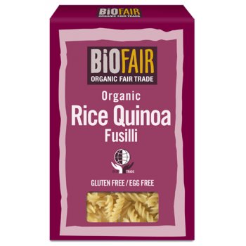 Biofair Organic Rice Quinoa Fusilli Pasta - Fair Trade - 250g