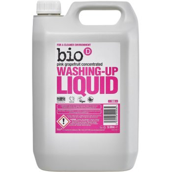 Bio D Washing-up Liquid with Pink Grapefruit - 5L