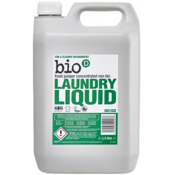 Bio D Concentrated Non-Bio Laundry Liquid - Fresh Juniper - 5L - 125 Washes