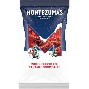 Montezumas White Chocolate Caramel Snowballs - 120g
