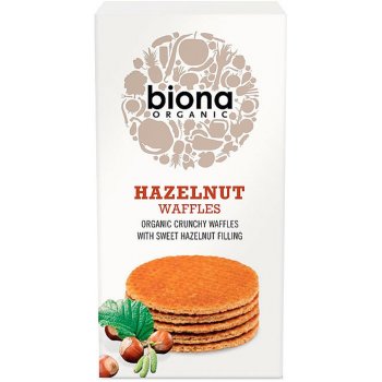 Biona Hazelnut Syrup Waffles - 175g
