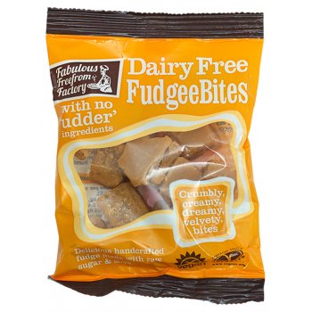 Fabulous Free From Factory Dairy Free Fudgee Bites - 75g
