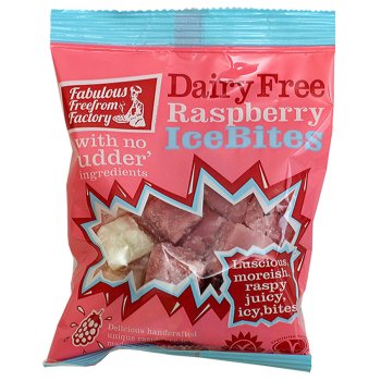 Fabulous Free From Factory Raspberry Ice Bites - 75g