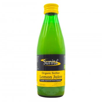 Sunita Organic Lemon Juice 250ML