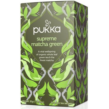 Pukka Organic Supreme Green Matcha Tea - 20 Bags