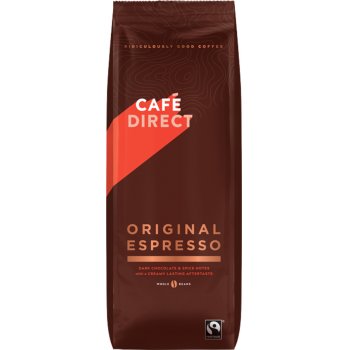 Cafedirect Original Espresso Whole Coffee Beans - 1kg