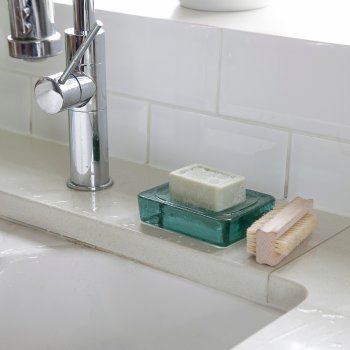 Wells Recycled Glass Soap Dish