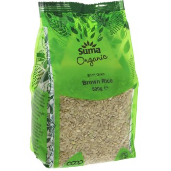 Suma Prepacks Organic Short Grain Brown Rice 500g