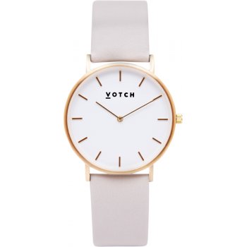 Votch Classic Collection Vegan Leather Watch - Gold