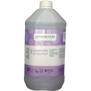 Greenscents Concentrated Organic Non-Bio Laundry Liquid - Lavender - 5L