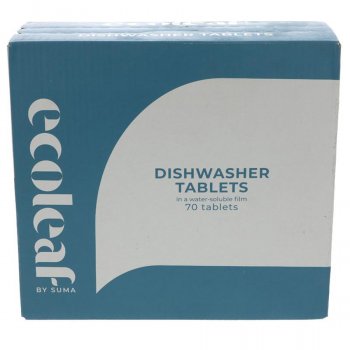 Ecoleaf Dishwasher Tablets - 70 Tablets