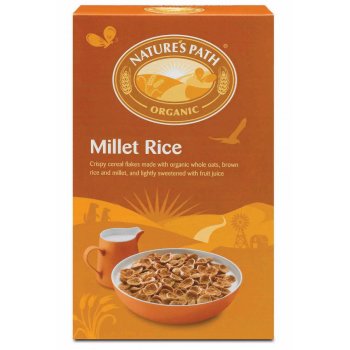 Natures Path Organic Millet Rice Flakes 375g